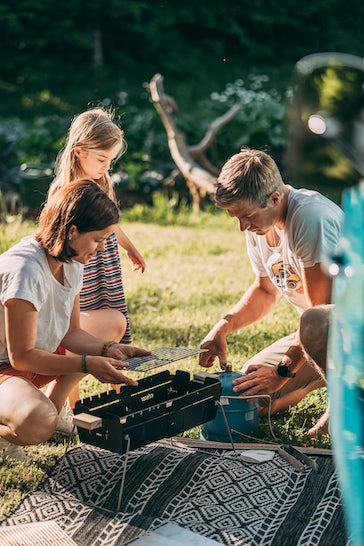 Camping Grill von Knister