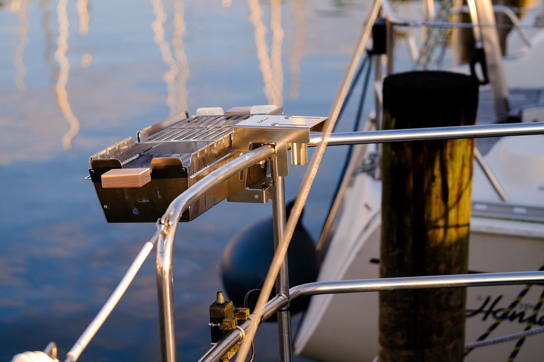 Gasgrill von Knister für deinen Segelausflug