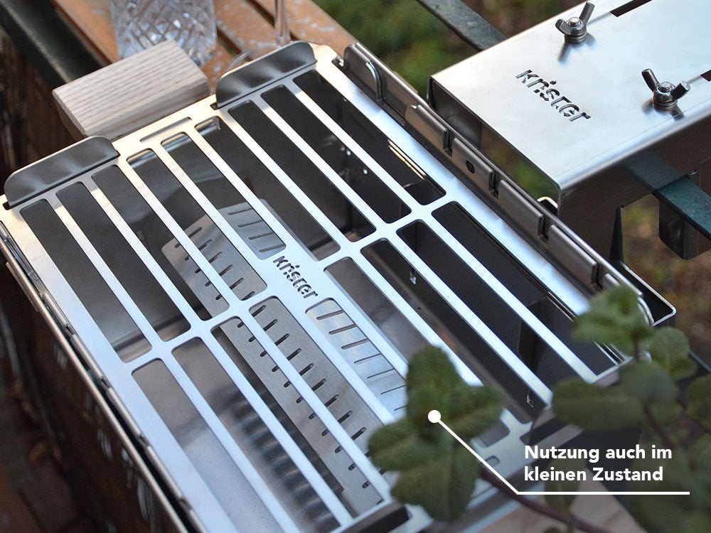 Balkonhalterung / Relinghalterung - Knister Grill