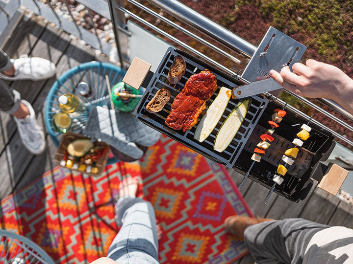 Balkonhalterung / Relinghalterung - Knister Grill
