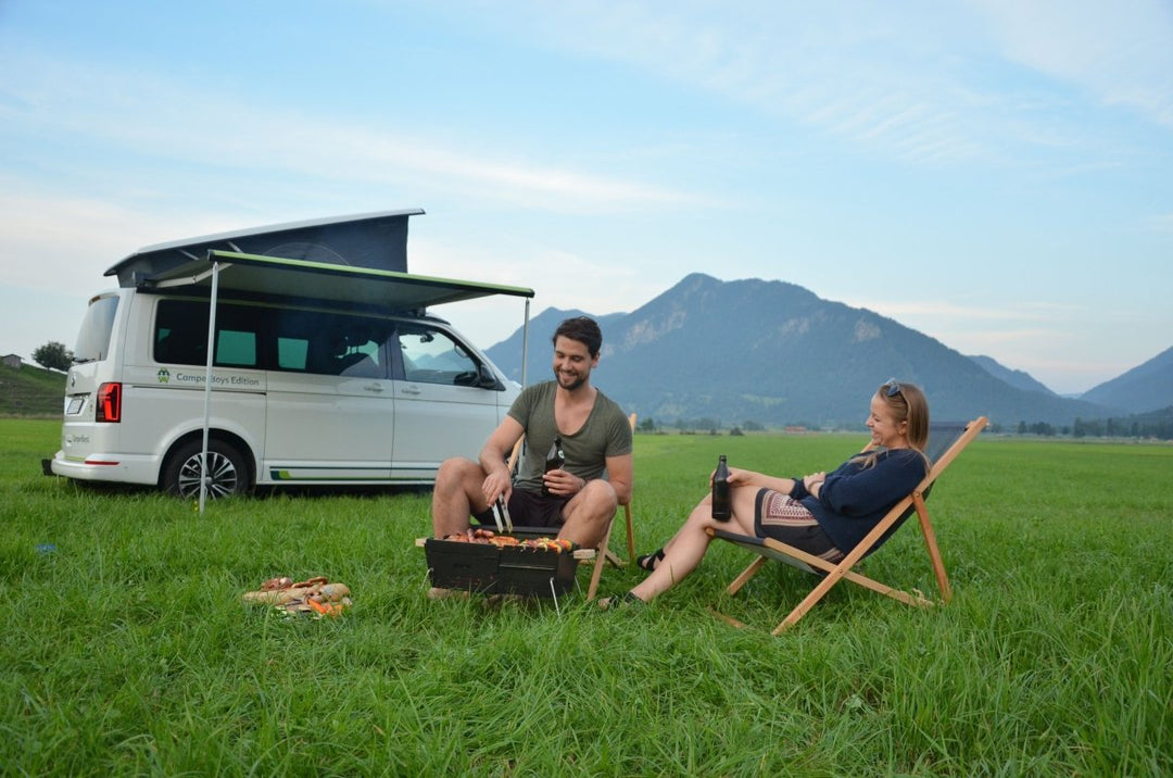 Knister-Tipp: Urlaub mit Campervan - Knister Grill