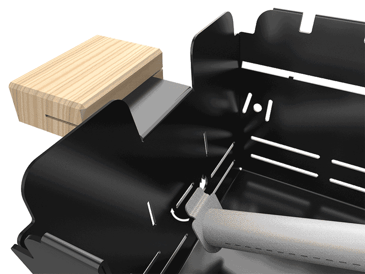 Outdoor Gasgrill fürs Camping & Balkon Knister Grill