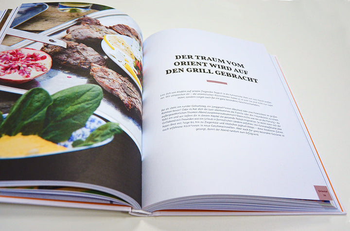 Knister Grill Premium + Plancha Platte + Grill Zange + 4er Set Grillspieße + Unendlich Grillen (Grillbuch)